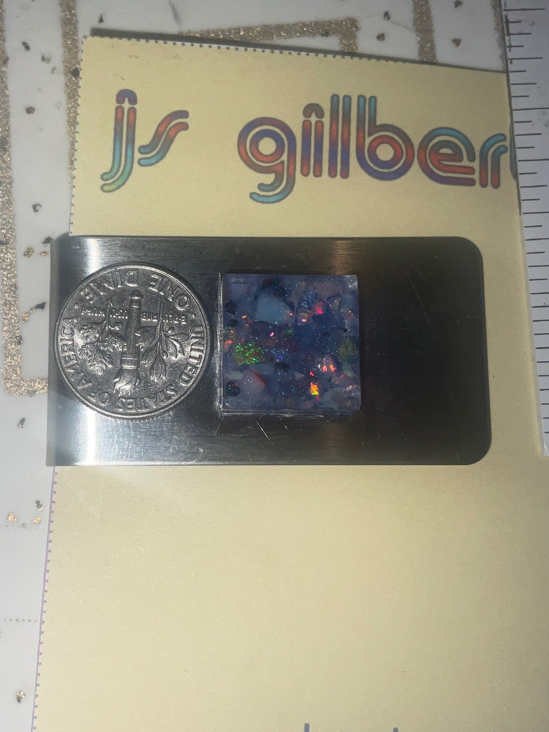 Money Clip - Square Opal product image (2)