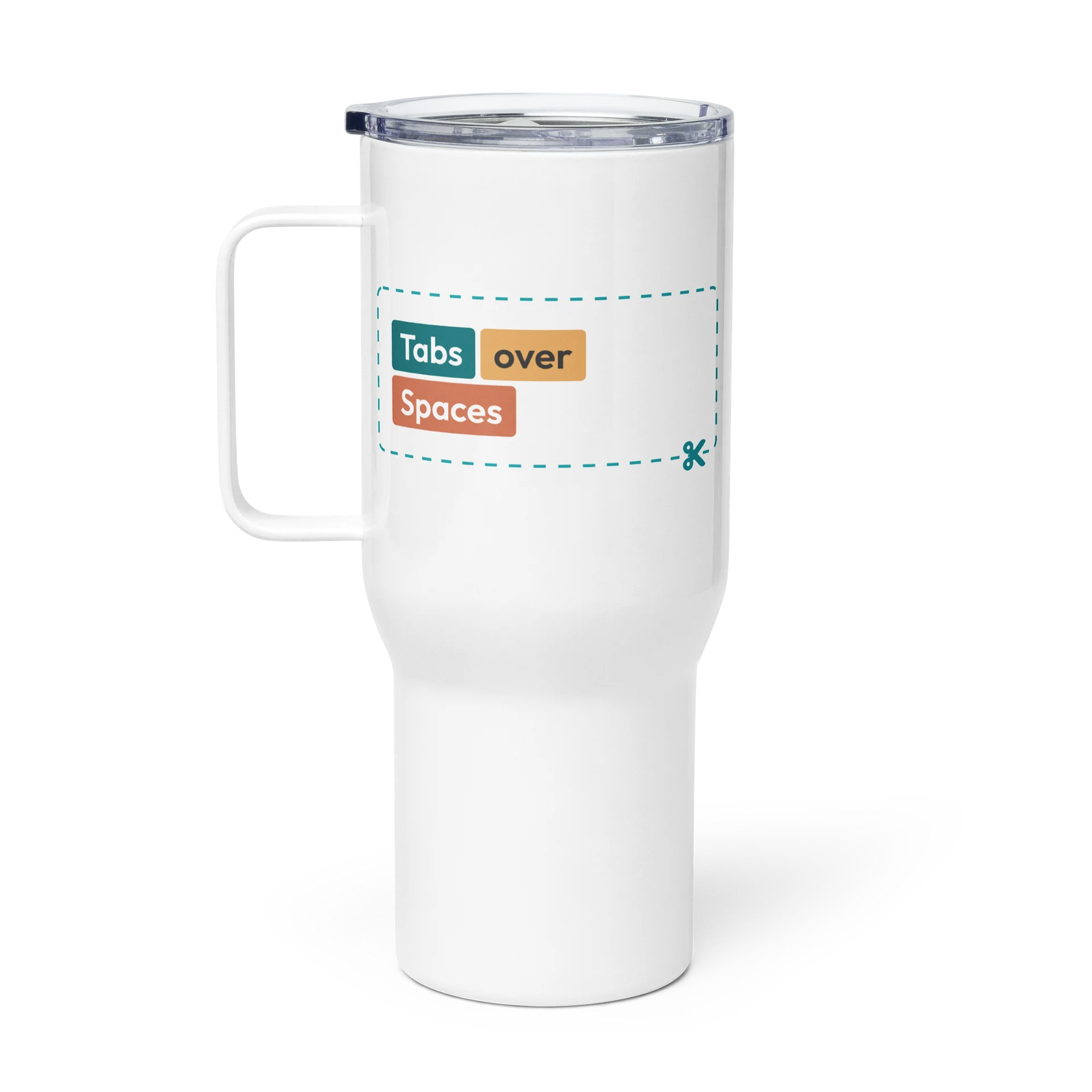 Tabs over spaces - Travel Mug product image (2)