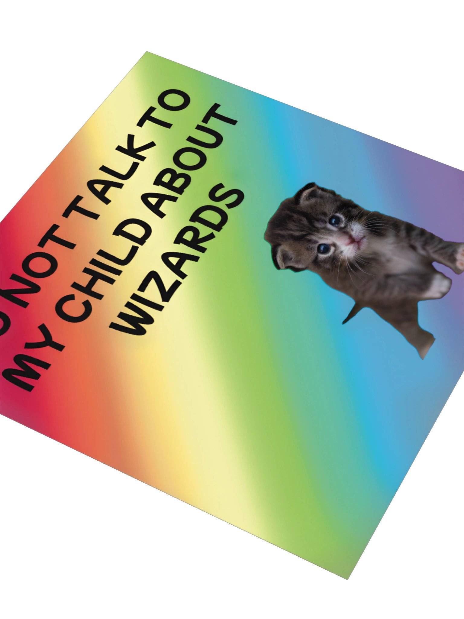 Do Not Talk to My Child About Wizards Sticker product image (8)