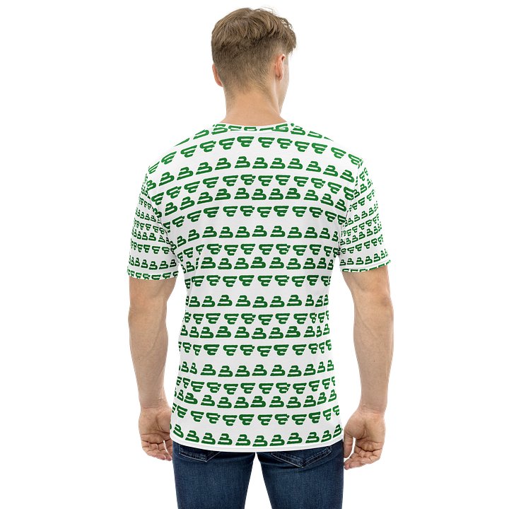 Bright Green Blacktron 'B' T-Shirt product image (2)