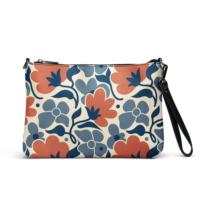 Vintage Floral All-Over Print Crossbody Bag product image (1)