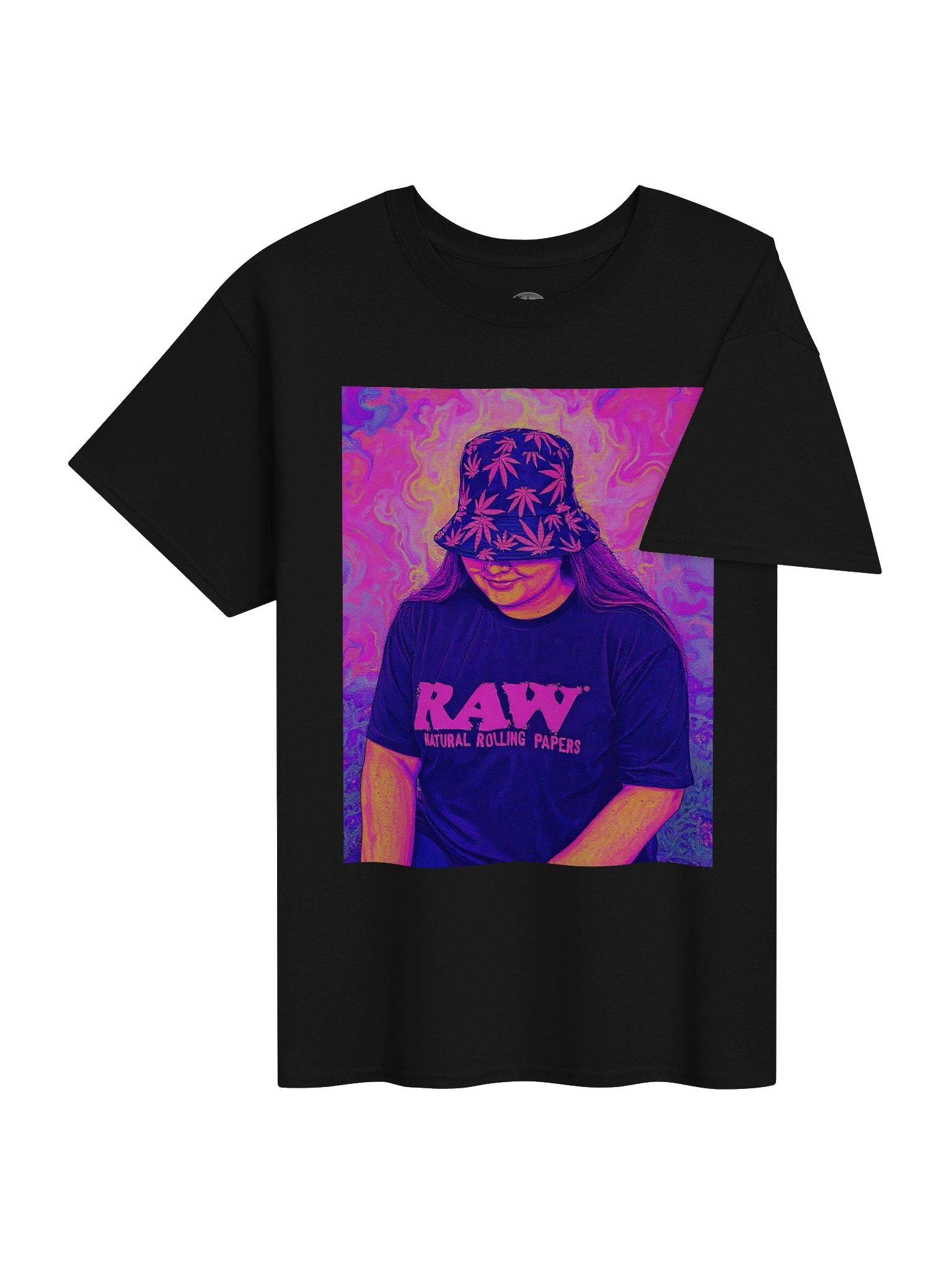 Alani - Psychedelic Neon RAW Graphic Tee product image (4)
