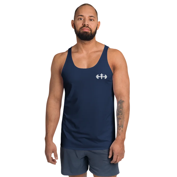His House Mens Performance Tank - Navy product image (1)