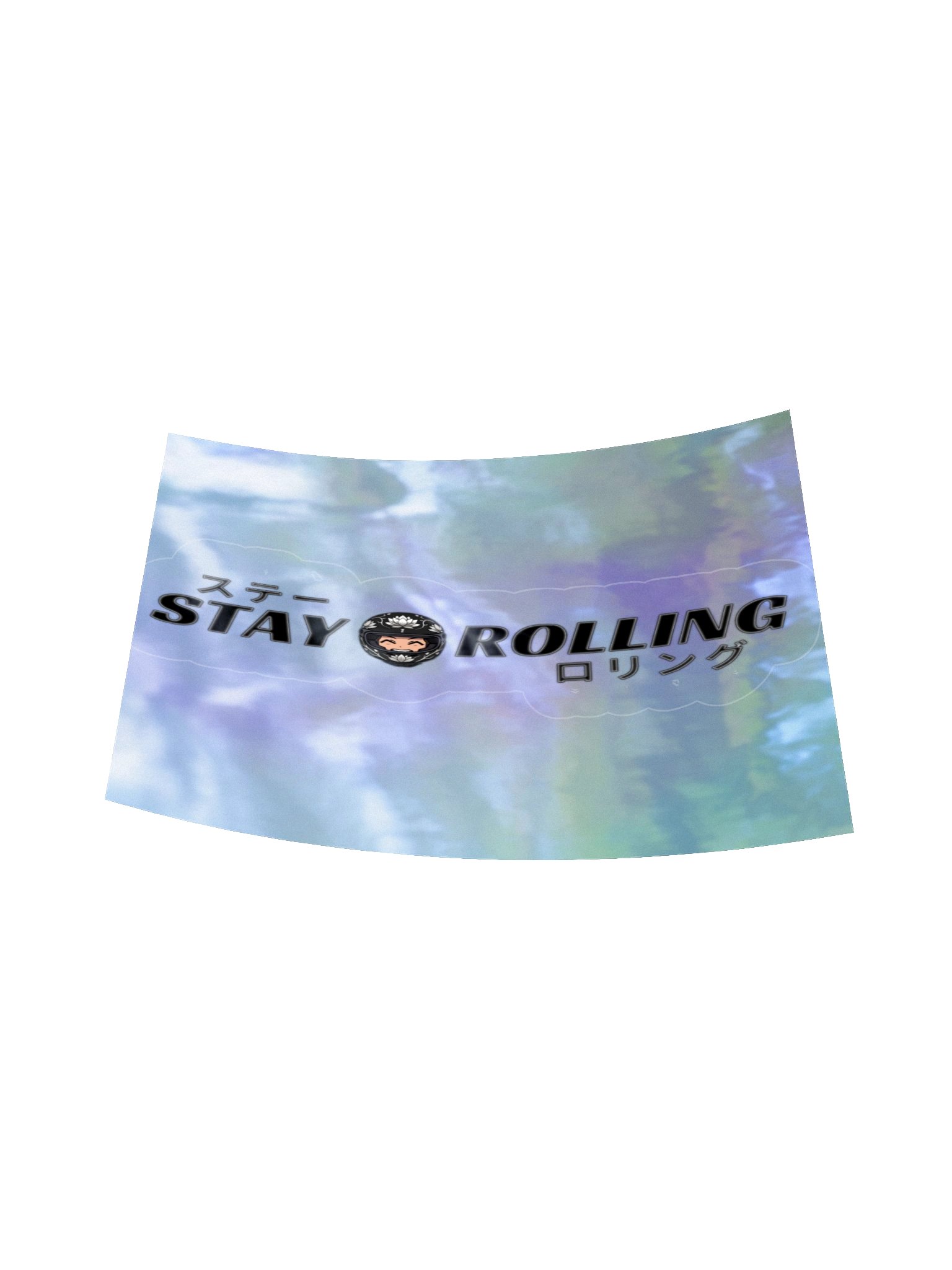 "Stay Rolling" Holographic Sticker product image (6)