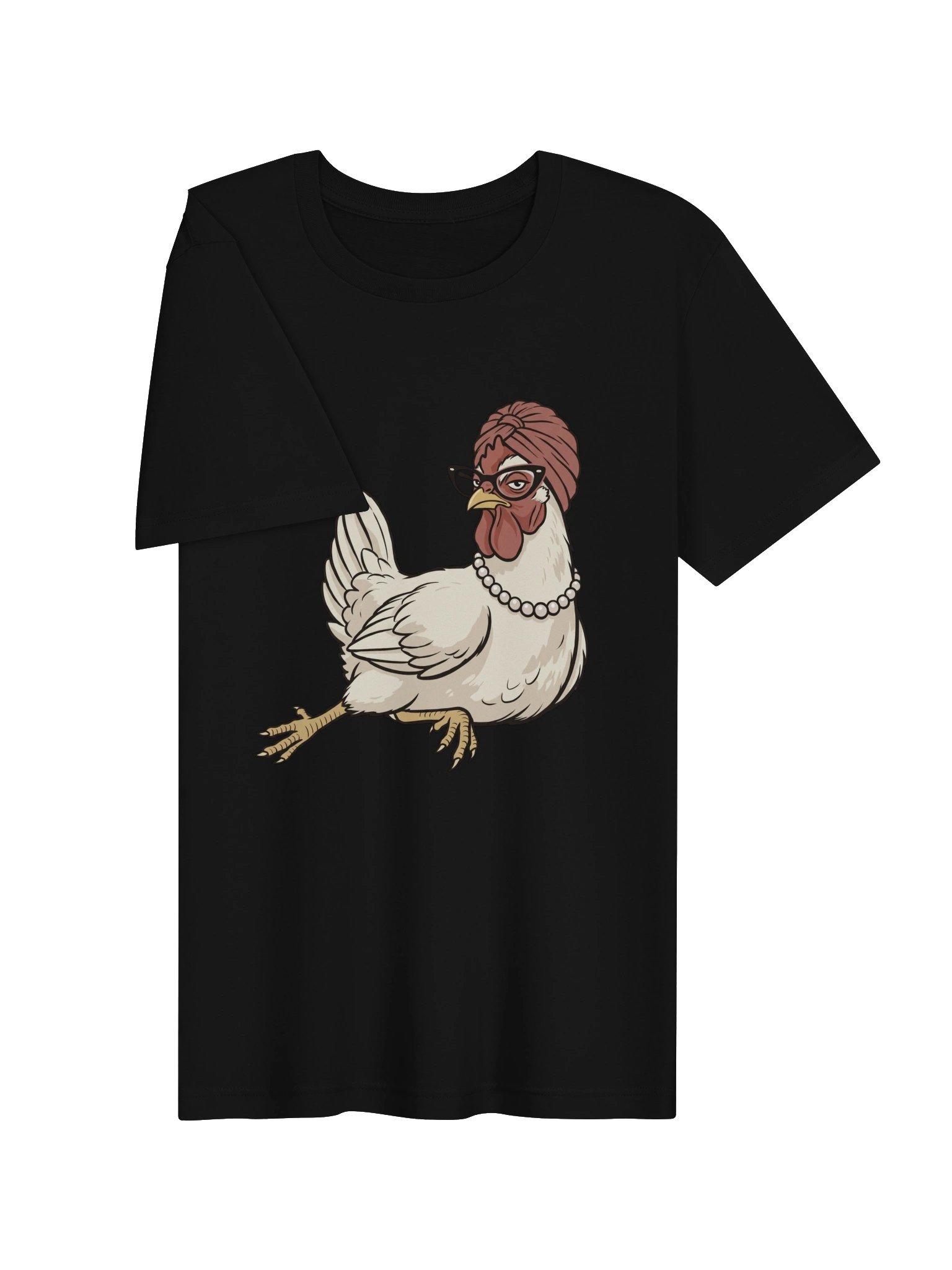 Sophisticated Auntie Chicken tshirt product image (3)