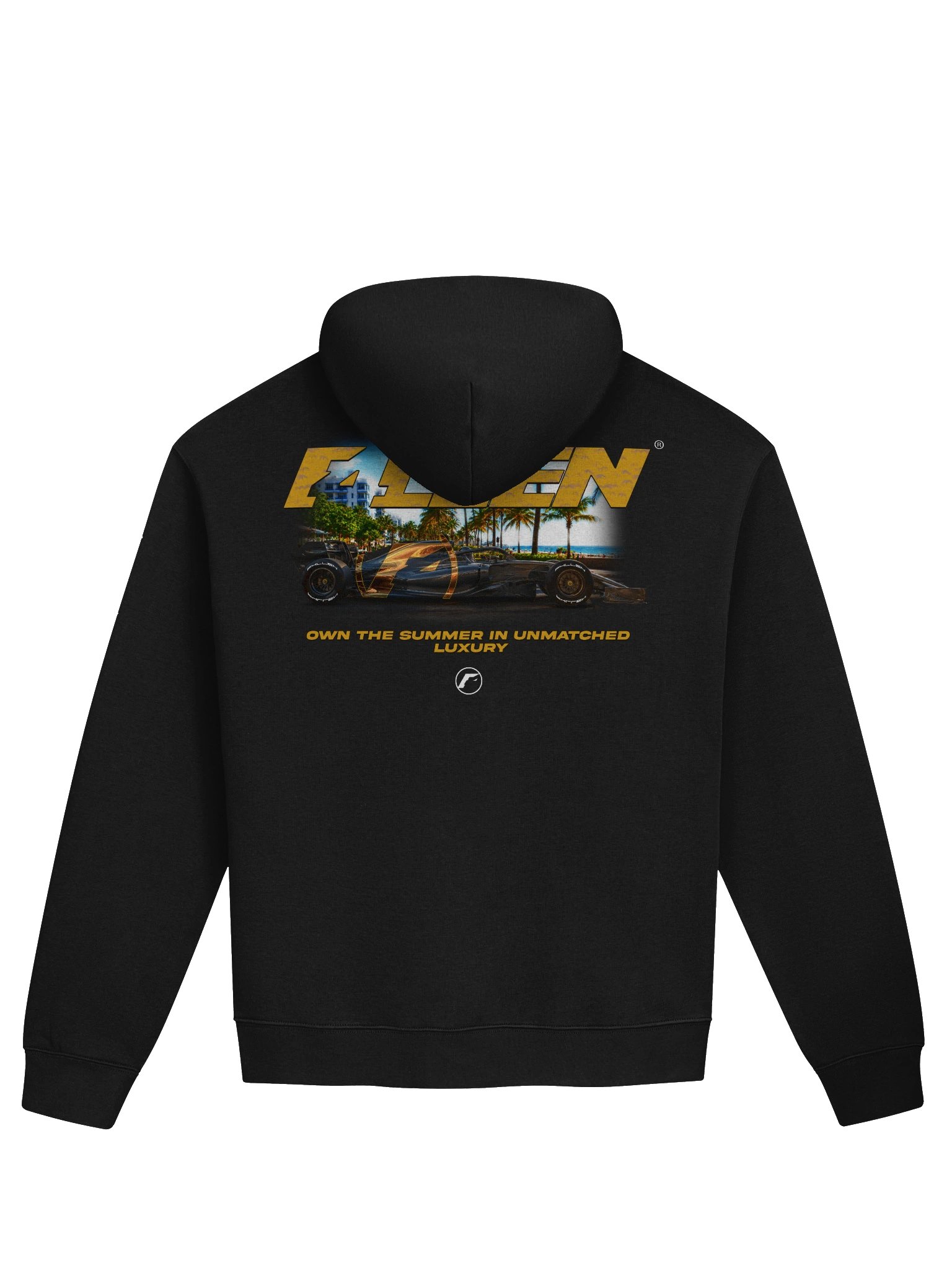 F4LLEN Race Car Hoodie [ Black ] product image (2)