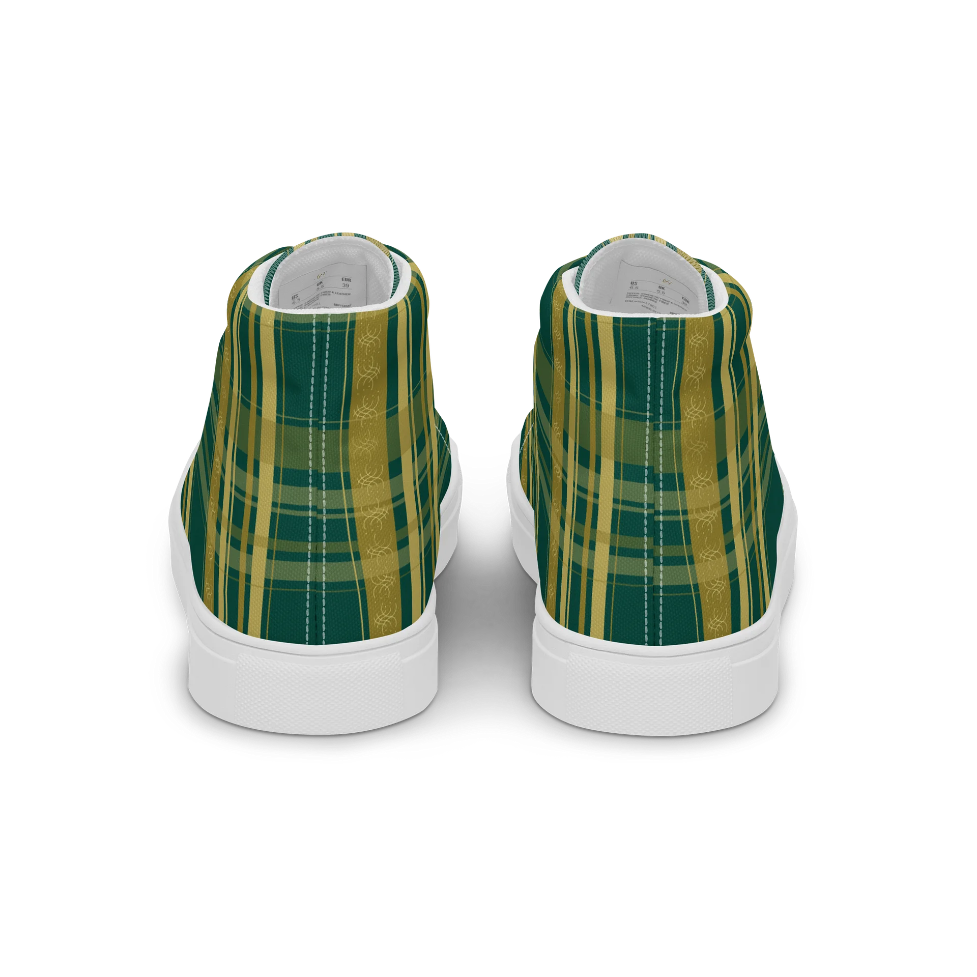 Gilded Reign Women’s High Top Canvas Shoes product image (7)