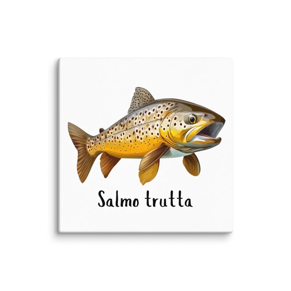 Brown Trout Canvas product image (1)