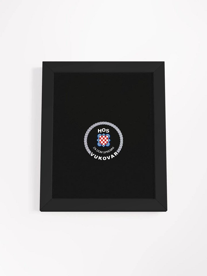 HOS Emblem Framed Matte Poster product image (1)