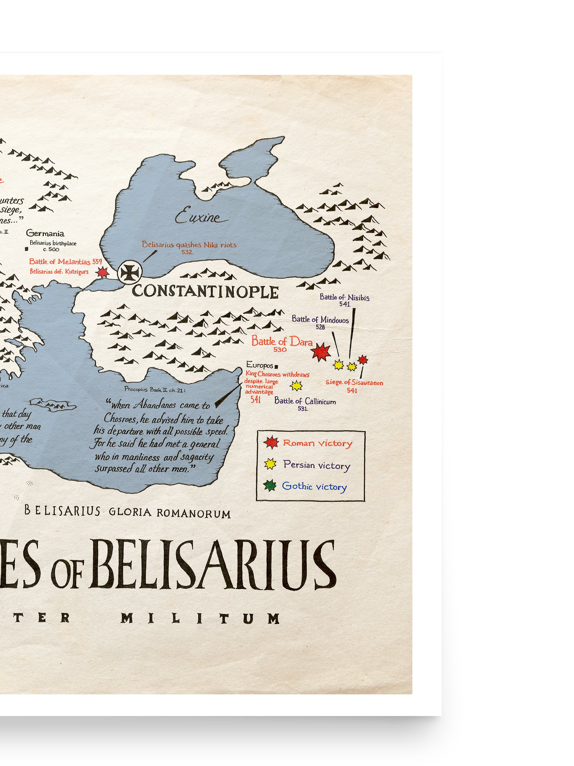 The Battles of Belisarius - Poster product image (3)