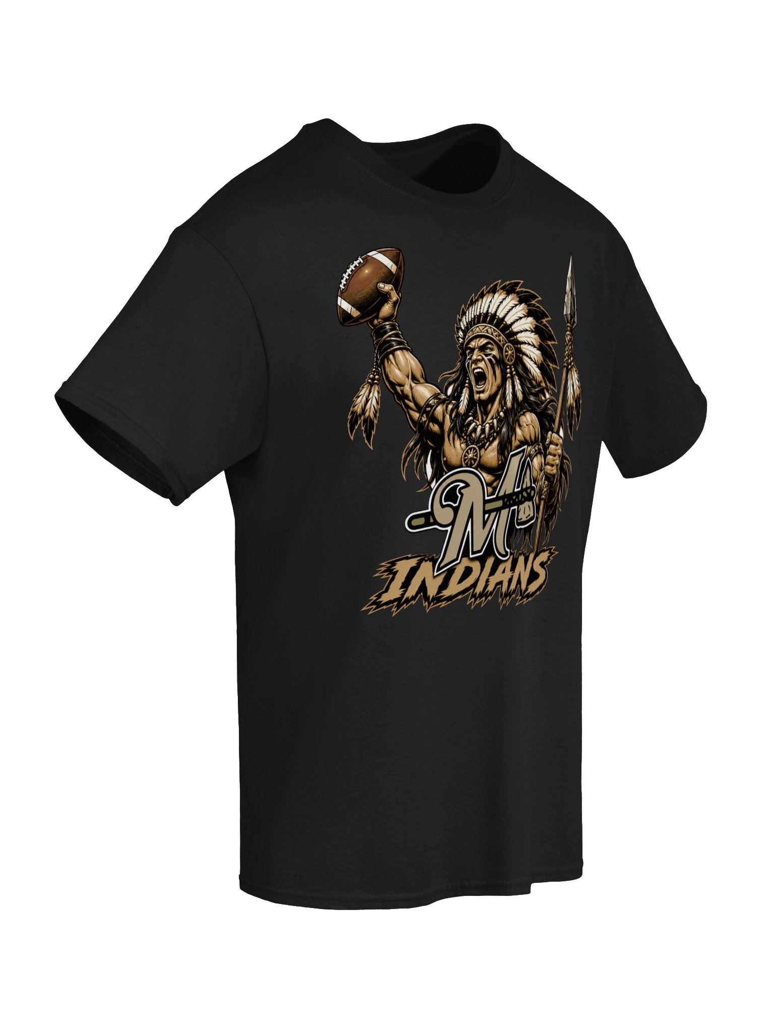 Marietta Football Yell. Gildan 5000 Heavy weight Tee product image (65)