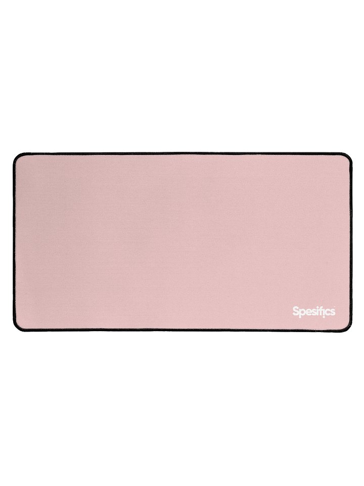 Spesifics Logo Desk Mat - Rose Pink product image (1)