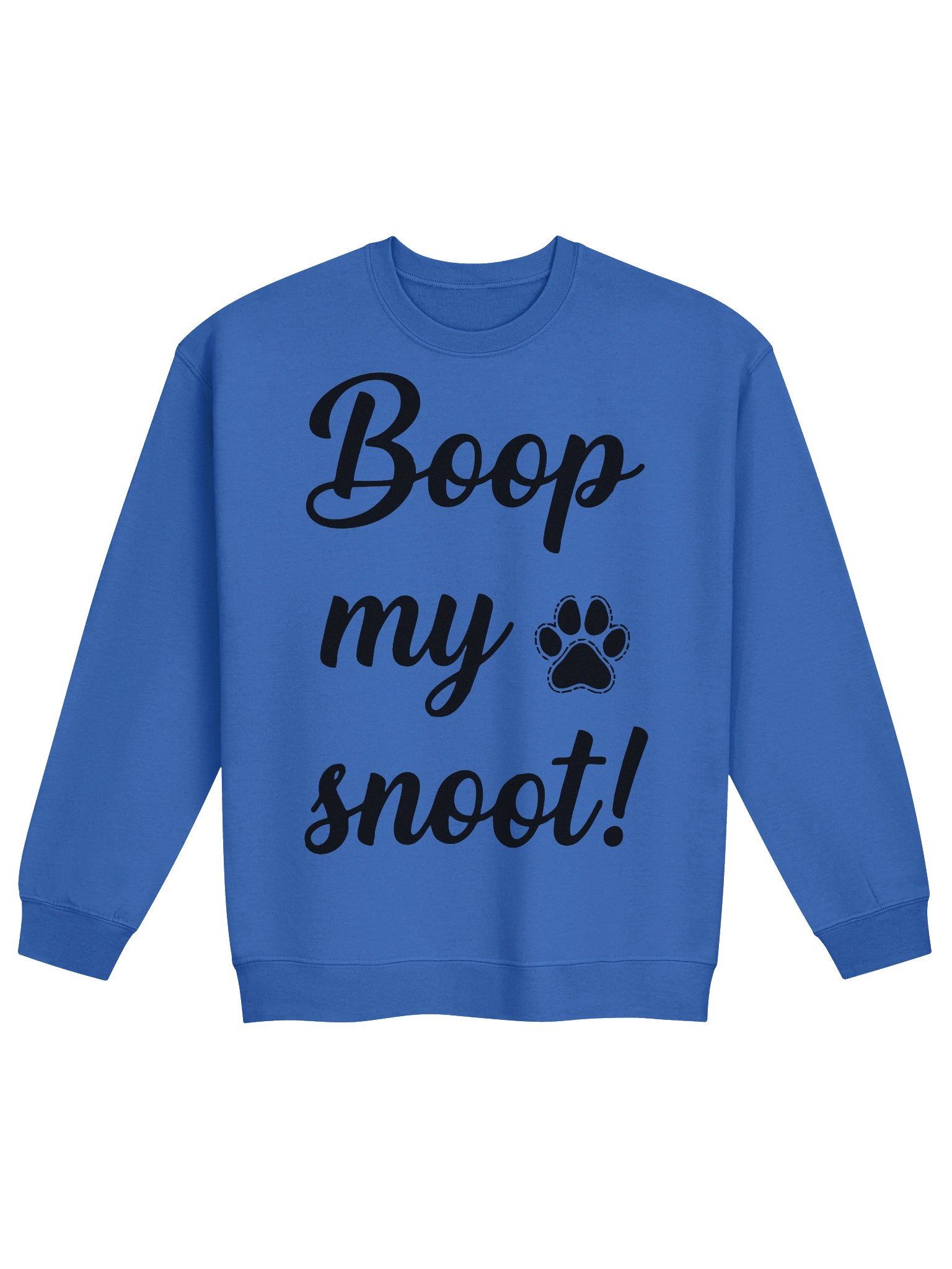 Boop My Snoot Dog Lover's Crewneck Sweatshirt product image (1)