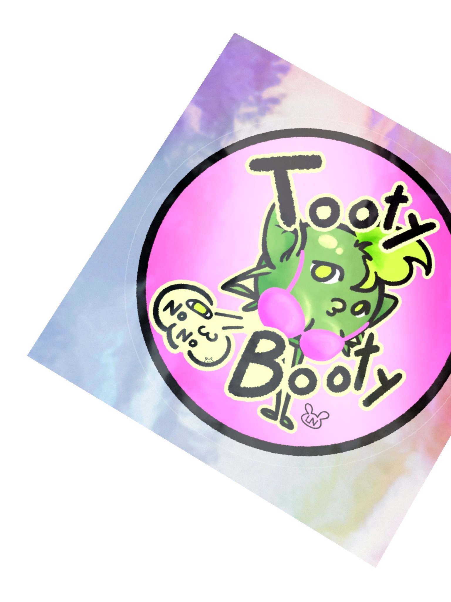 Tooty Booty - Holographic Sticker product image (2)
