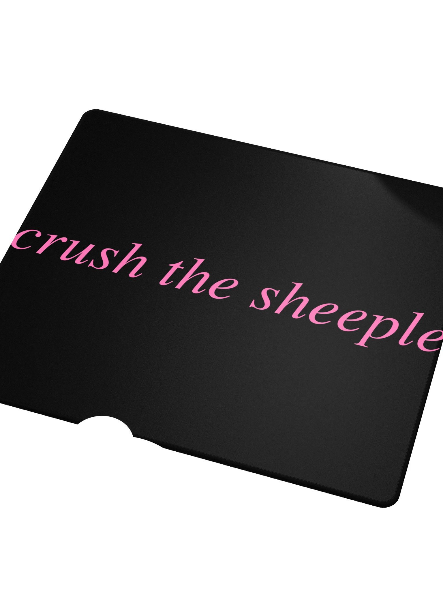 No ShopCo Gaming Mouse Pad - Pink on Black product image (3)