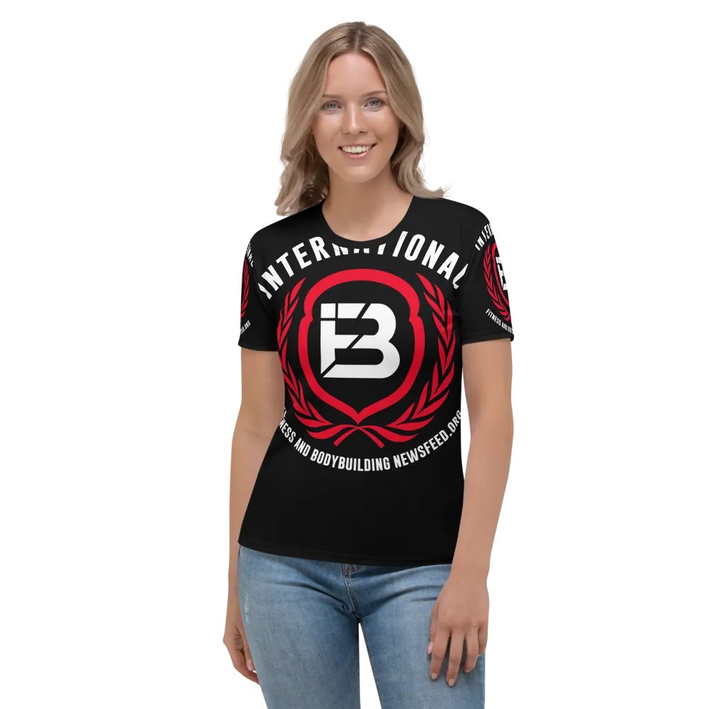 IFBNewsfeed.Org's All-Over Print Women's Crew Neck T-Shirt product image (2)
