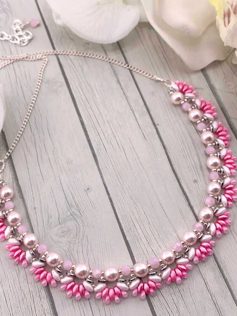 Beading Pattern - First Blooms Necklace product image (2)