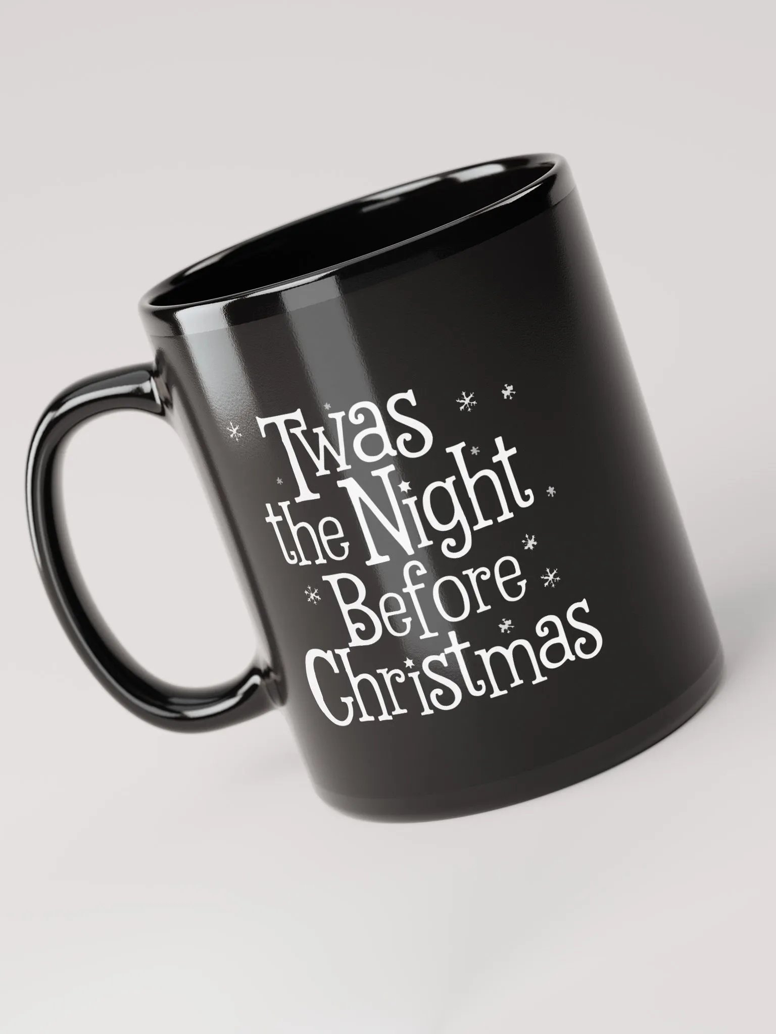 Christmas Eve Mug | Black Glossy Mug product image (3)