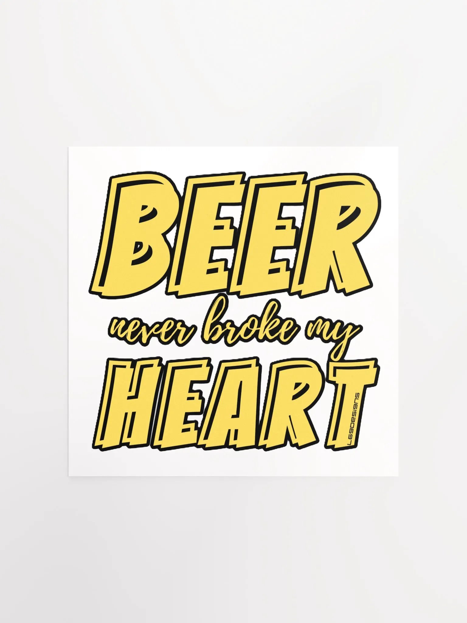 BEER NEVER BROKE MY HEART product image (5)