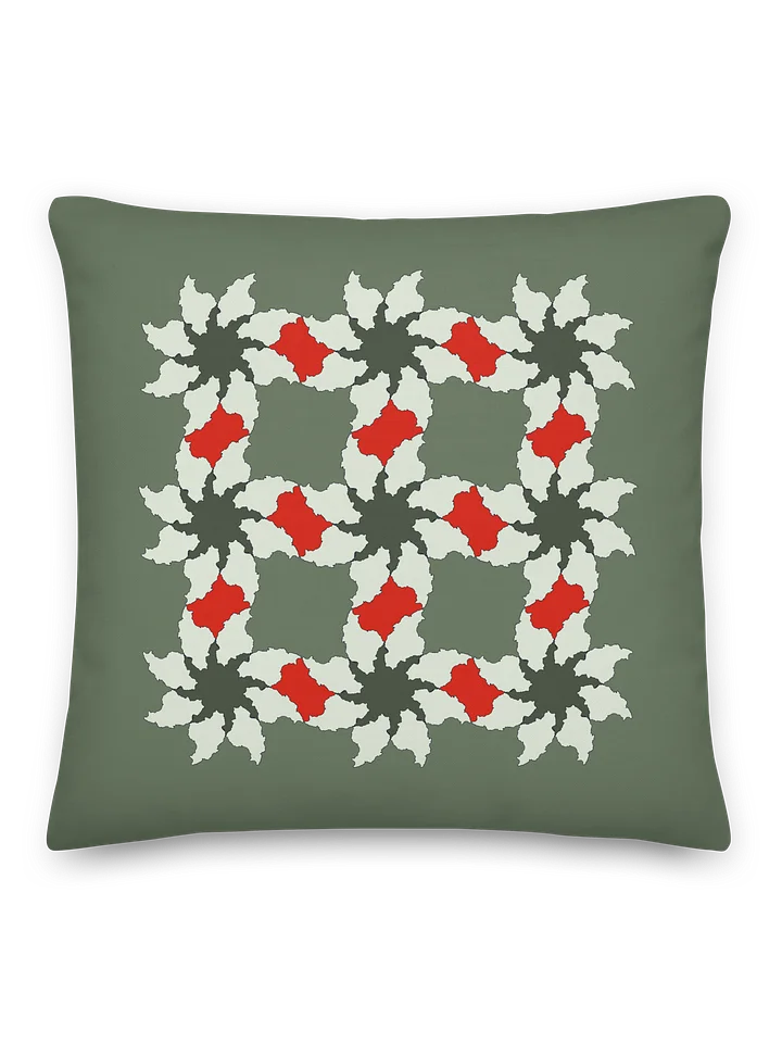 Where Iran Blooms Cushion Cover, Sage product image (2)