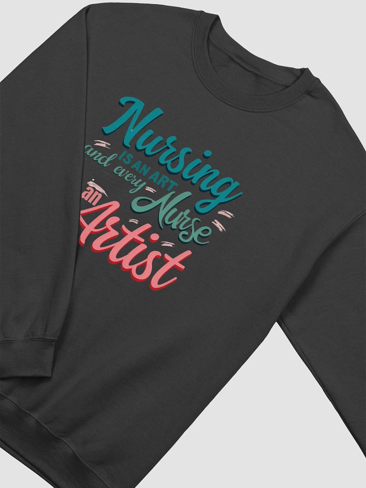Nursing is an Art Crewneck Sweatshirt product image (3)