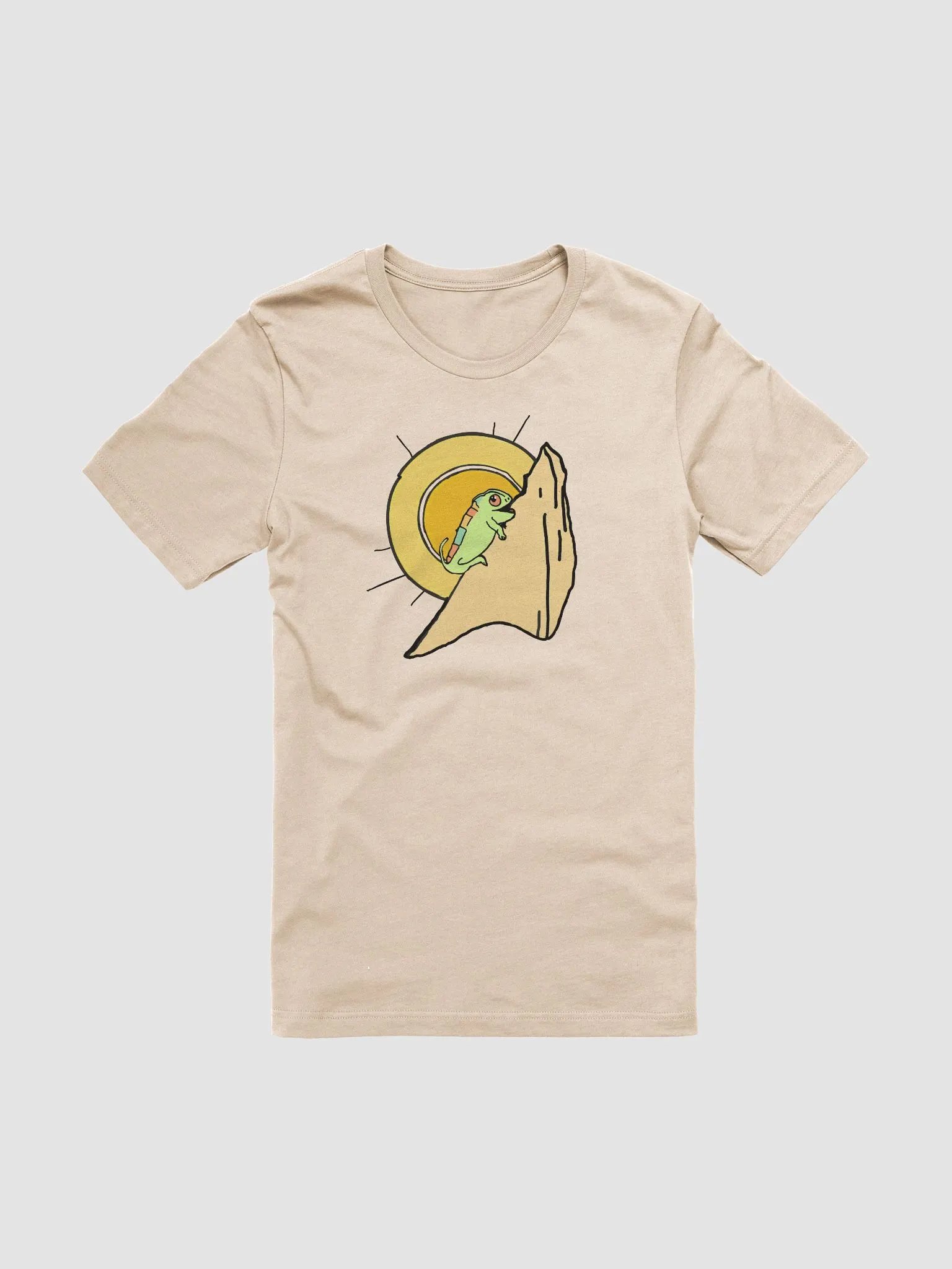 Climba Climba Chameleon - Climbing T-Shirt product image (1)