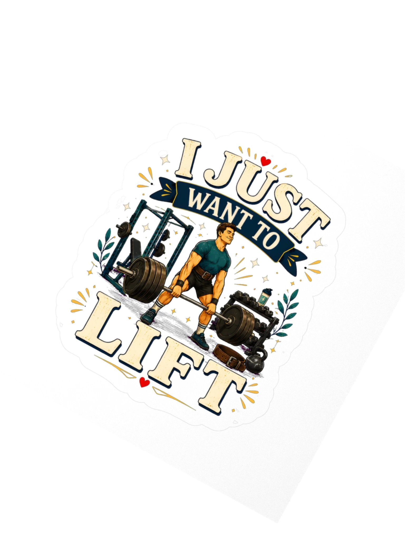 I Just Want To Lift Sticker product image (2)