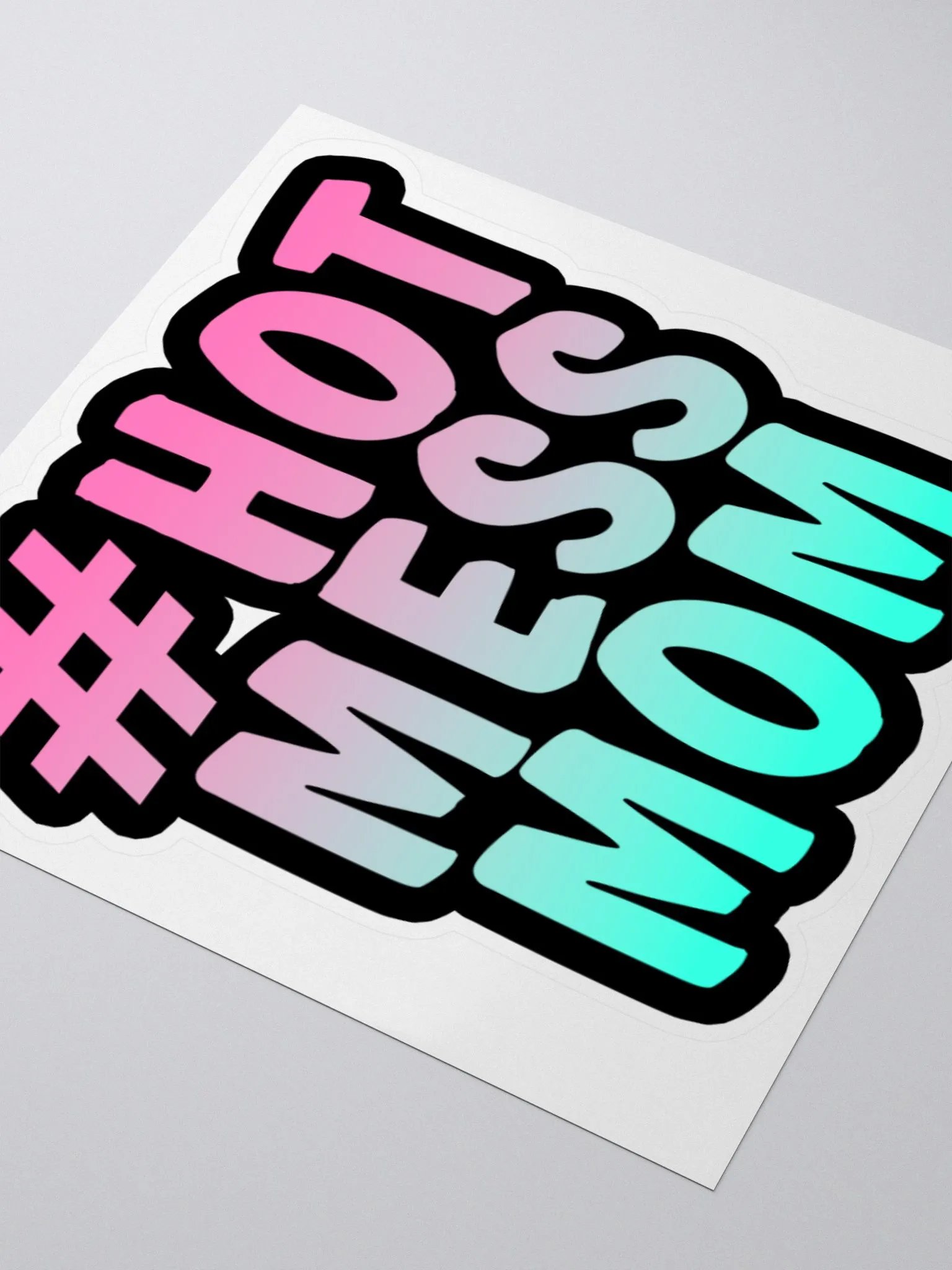 #HotMessMom Sticker product image (3)