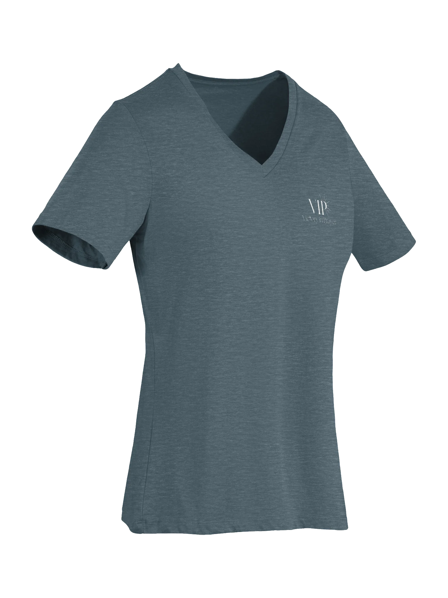 VIP Victory in Prayer Relaxed Walking in Victory Womens V-Neck Tee product image (42)