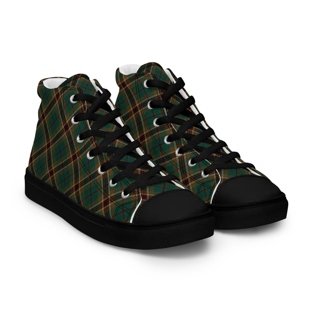 Murphy Tartan Men's High Top Shoes product image (1)