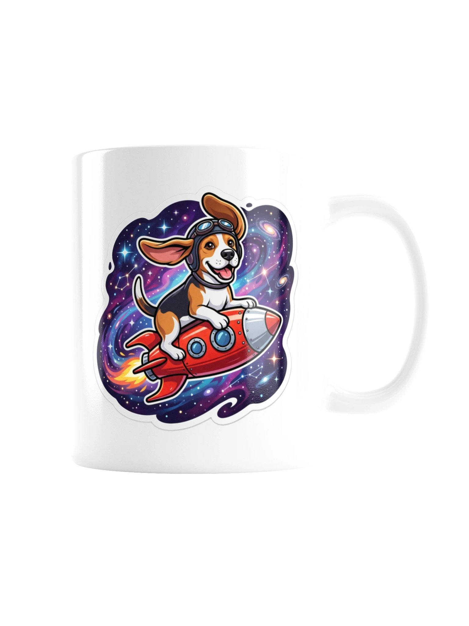 Rocket Beagle Mug product image (3)
