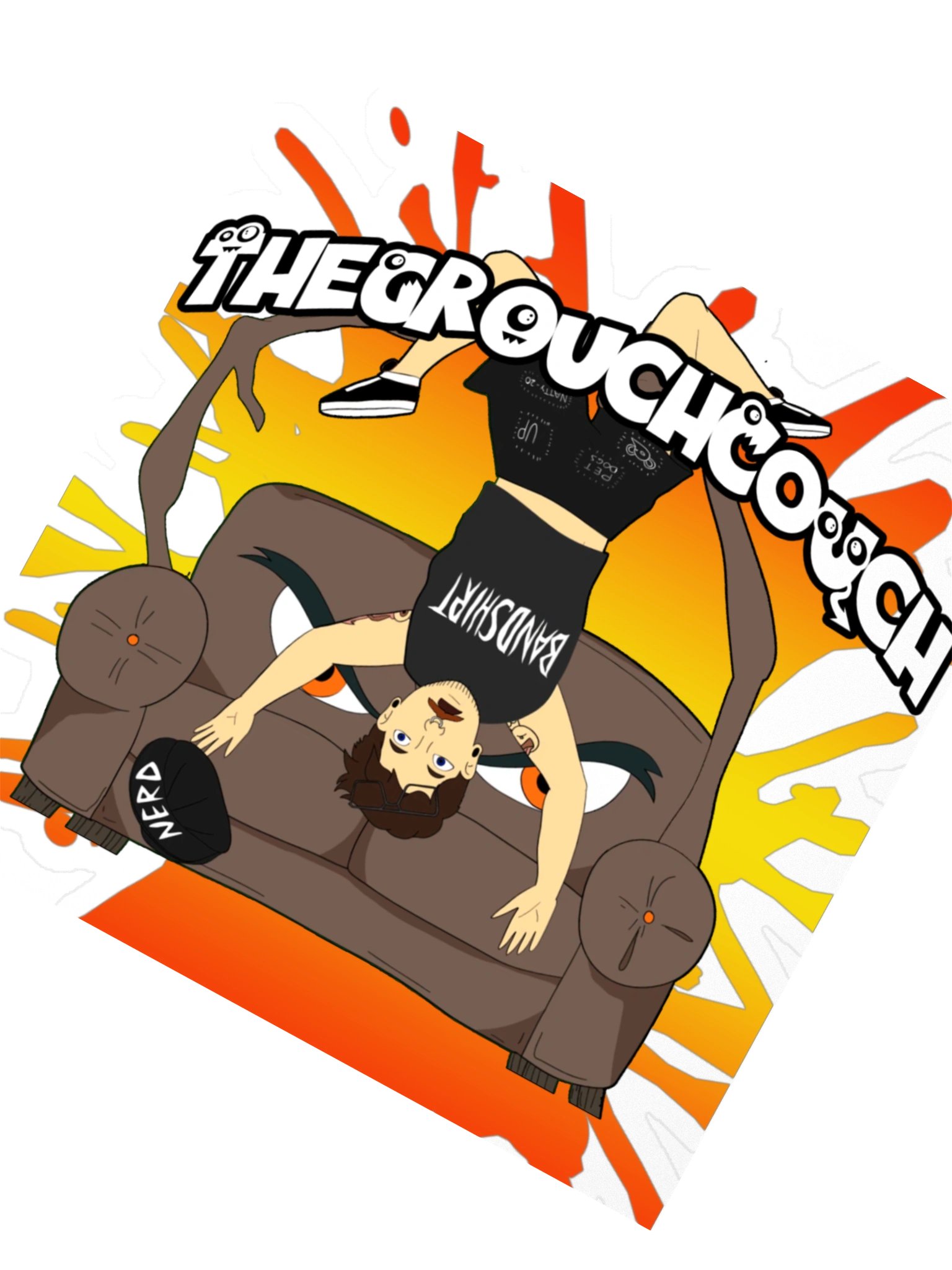 Monster Couch 4x4 Sticker product image (2)