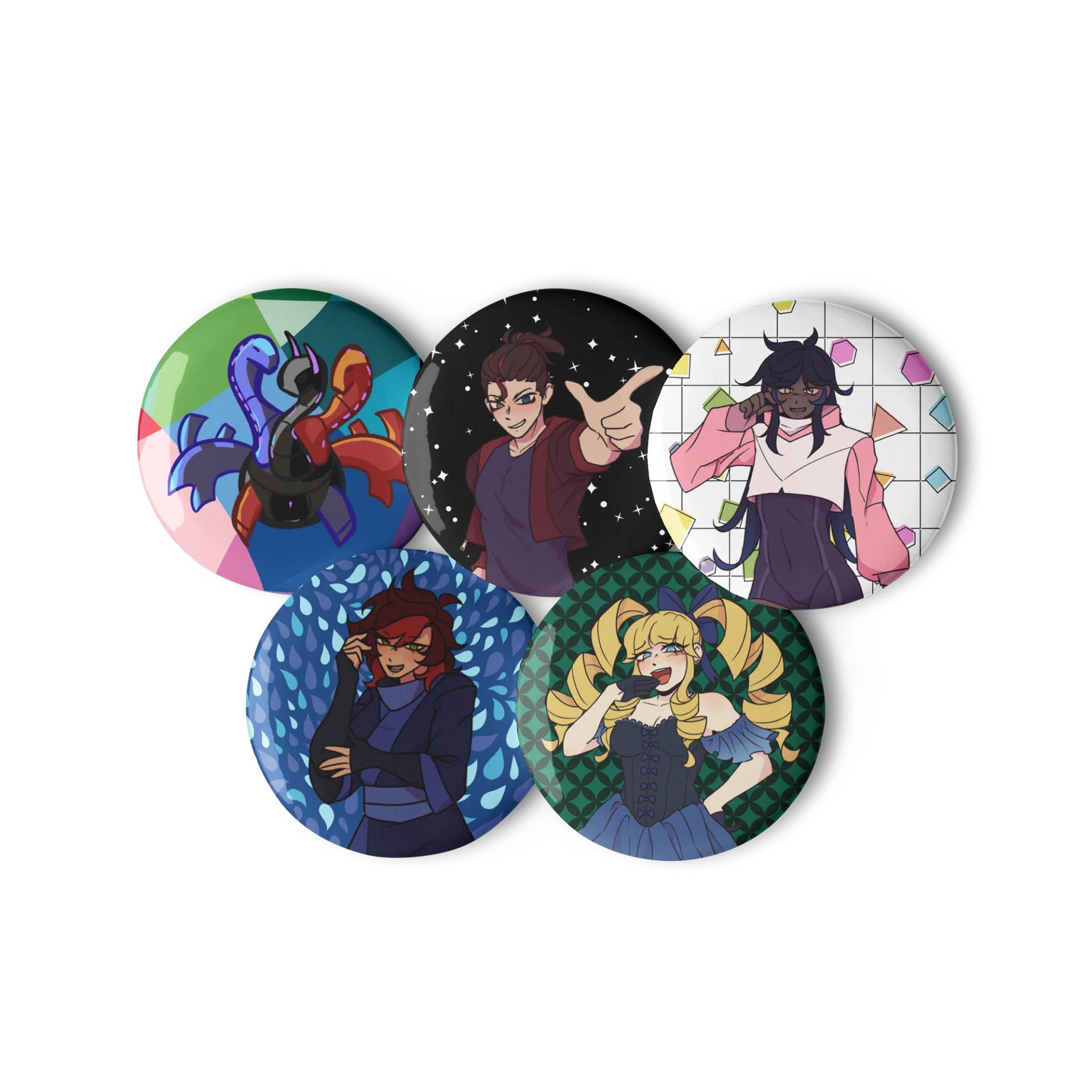 Bakugan Invaders Conquest: Cast Pin Collection product image (2)