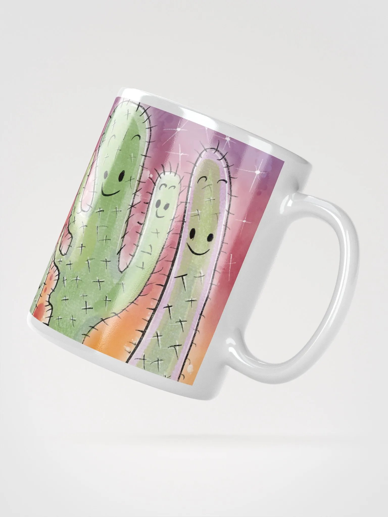 Spring Cacti Gathering Mug product image (5)
