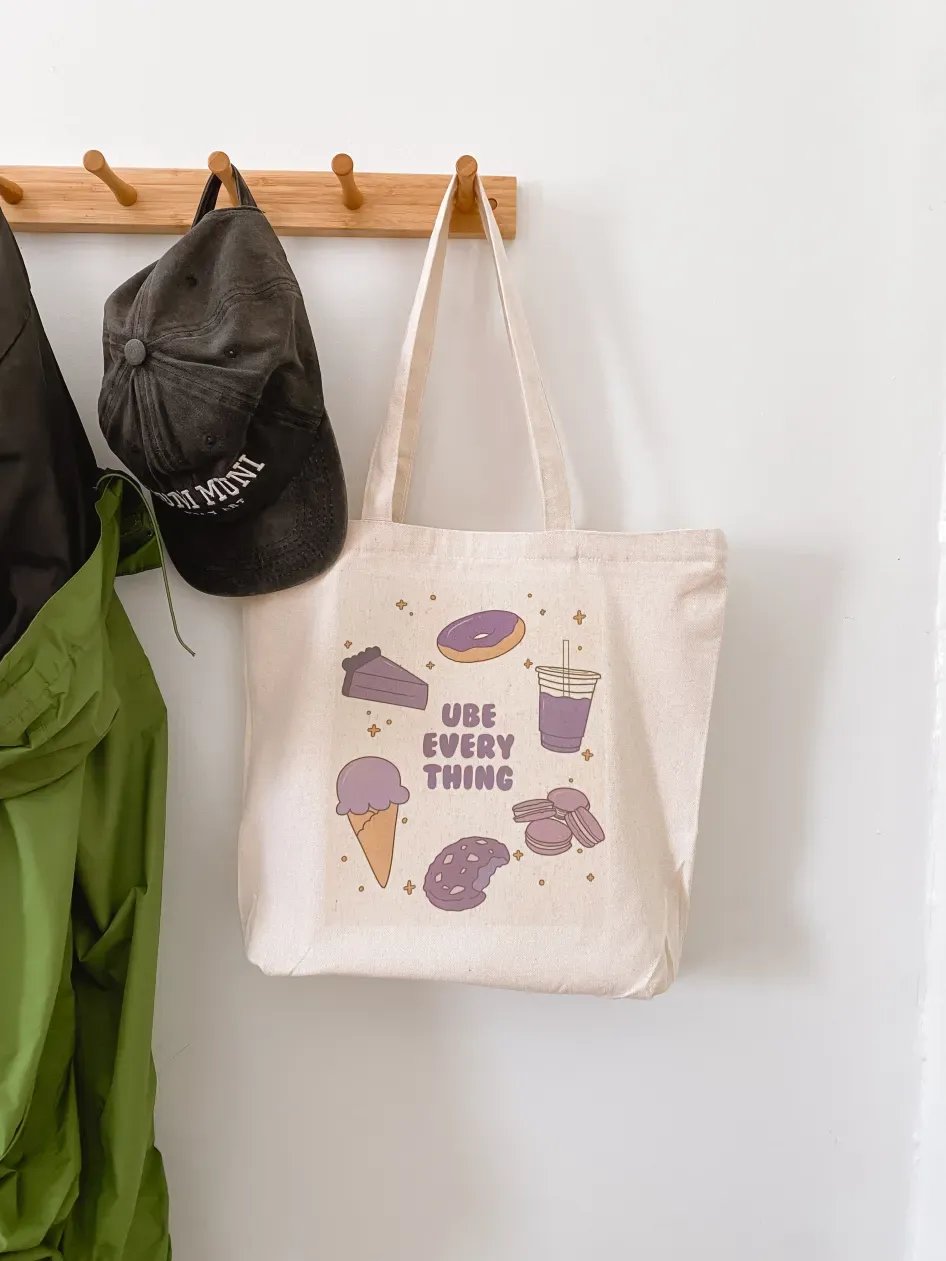 Ube Everything Canvas Tote Bag product image (3)