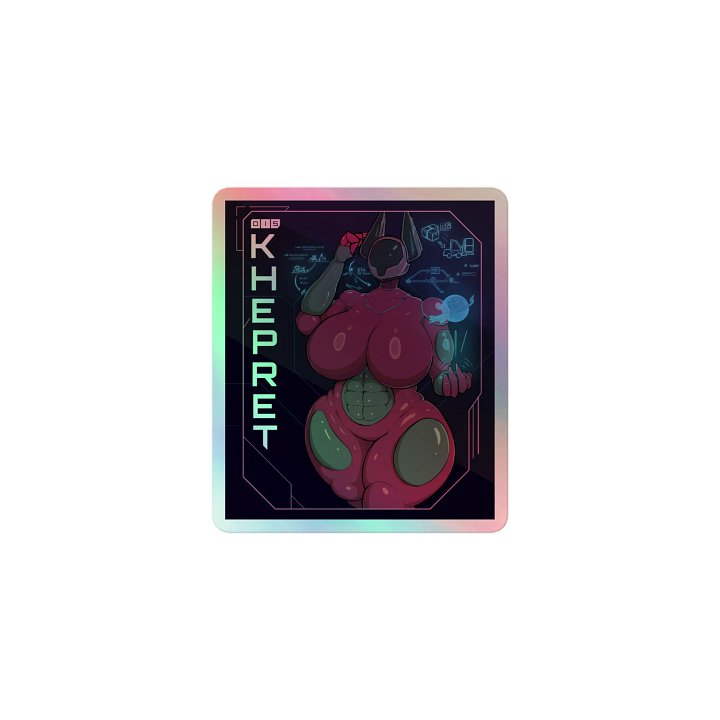 KHEPRET LOGISTICS HOLOGRAPHIC STICKER product image (1)