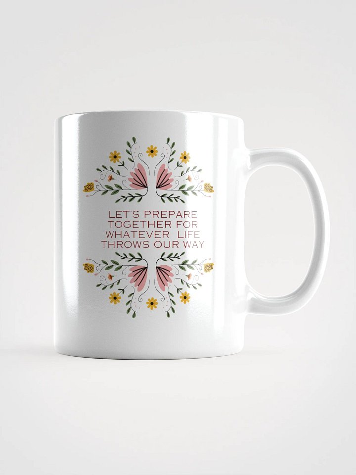 Let's Prepare Together Floral Bliss Mug product image (1)