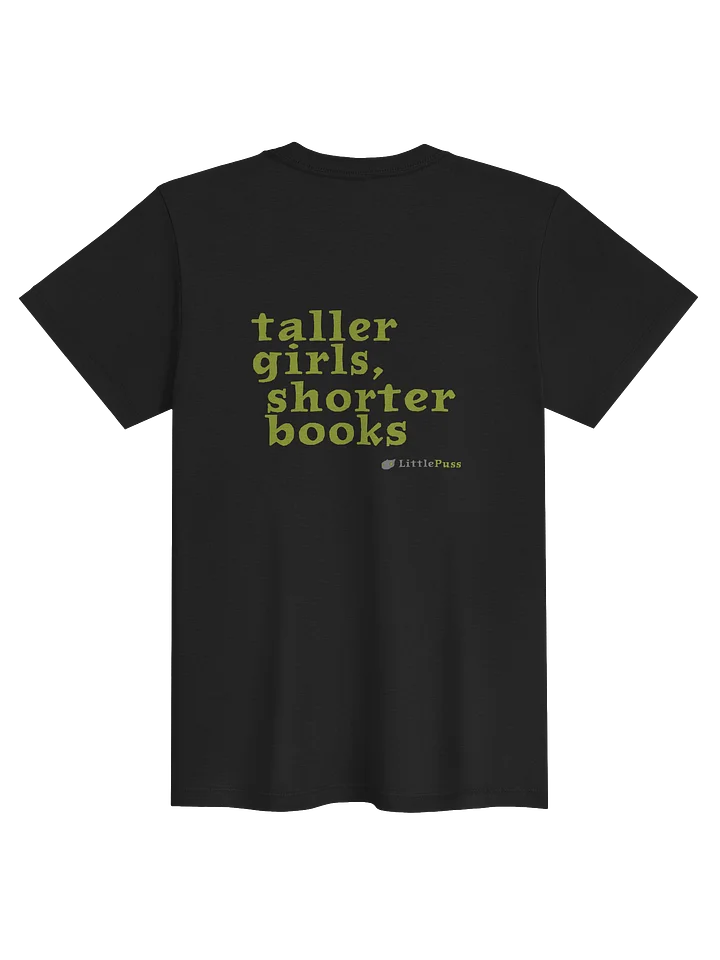 Taller Girls Shorter Books women's T-Shirt product image (2)