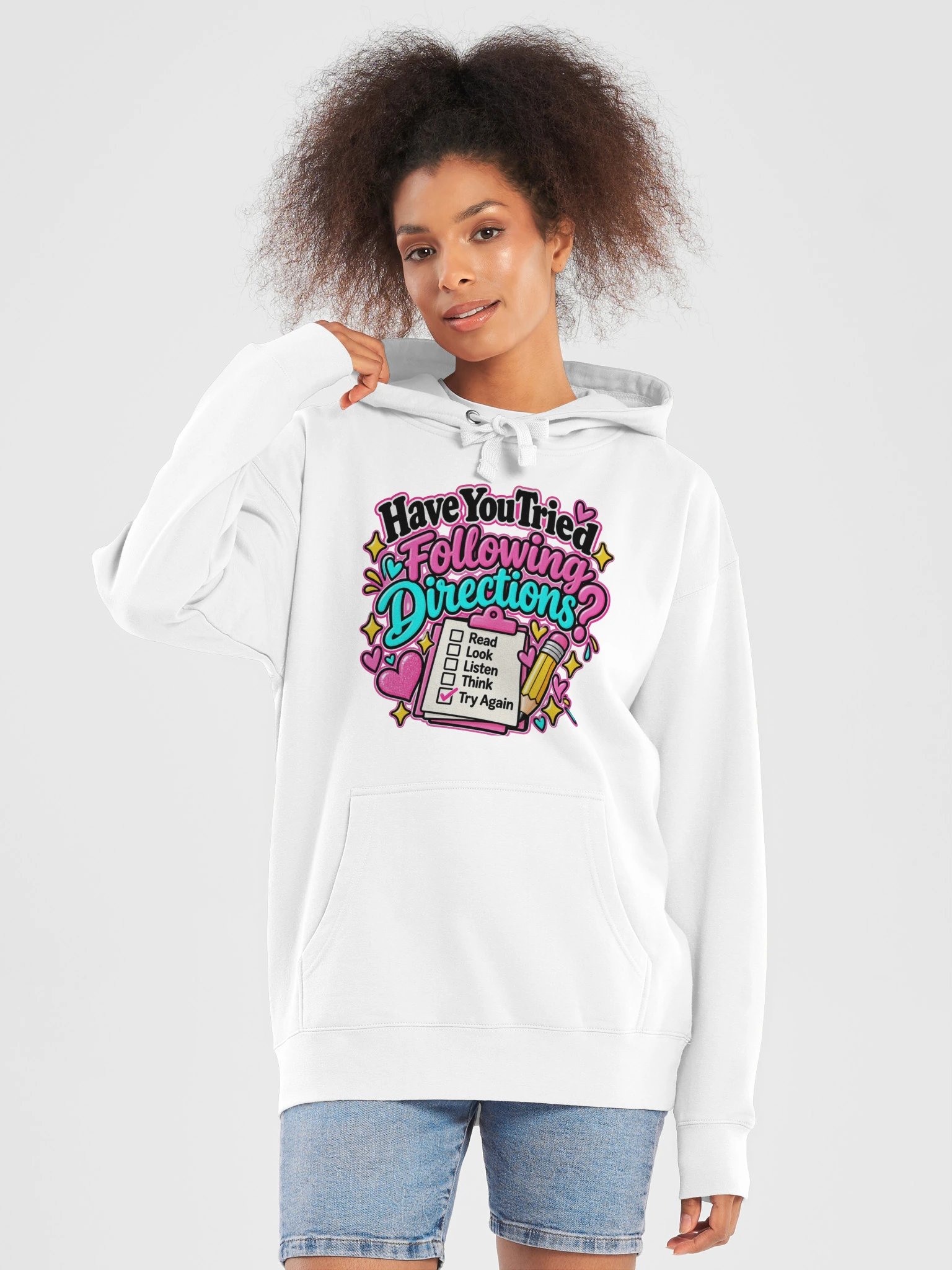 Have You Tried Following Directions Hoodie product image (13)