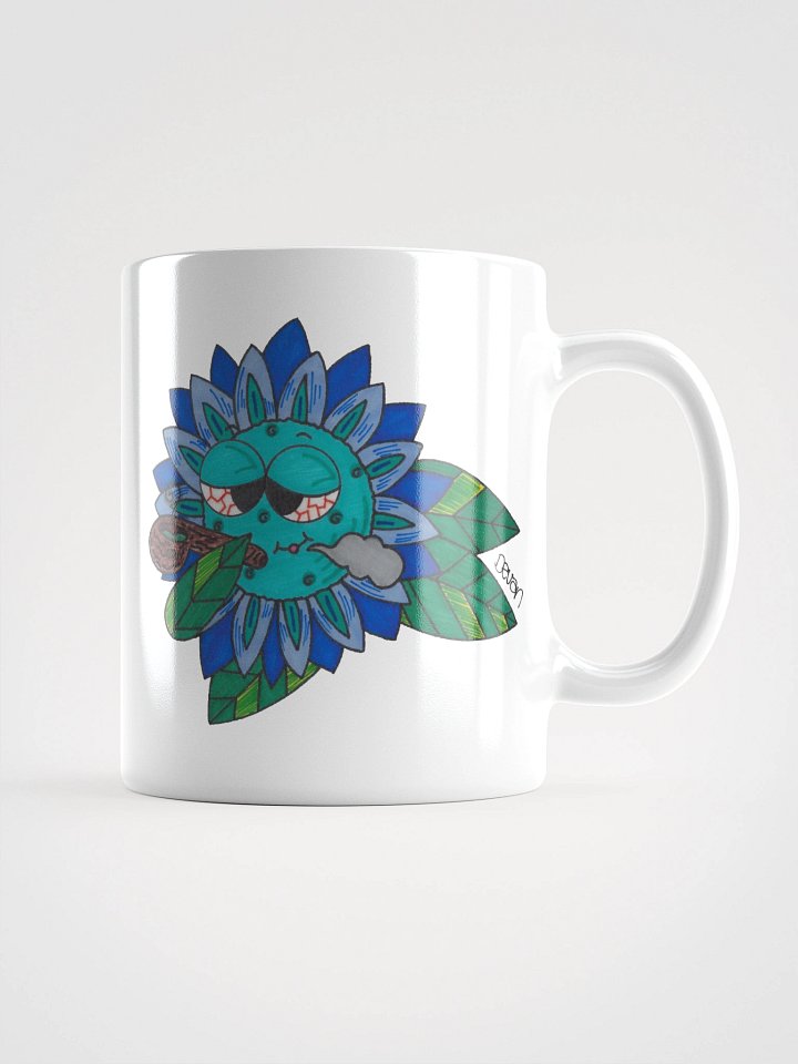 Blue Stoner Flower Mug product image (1)