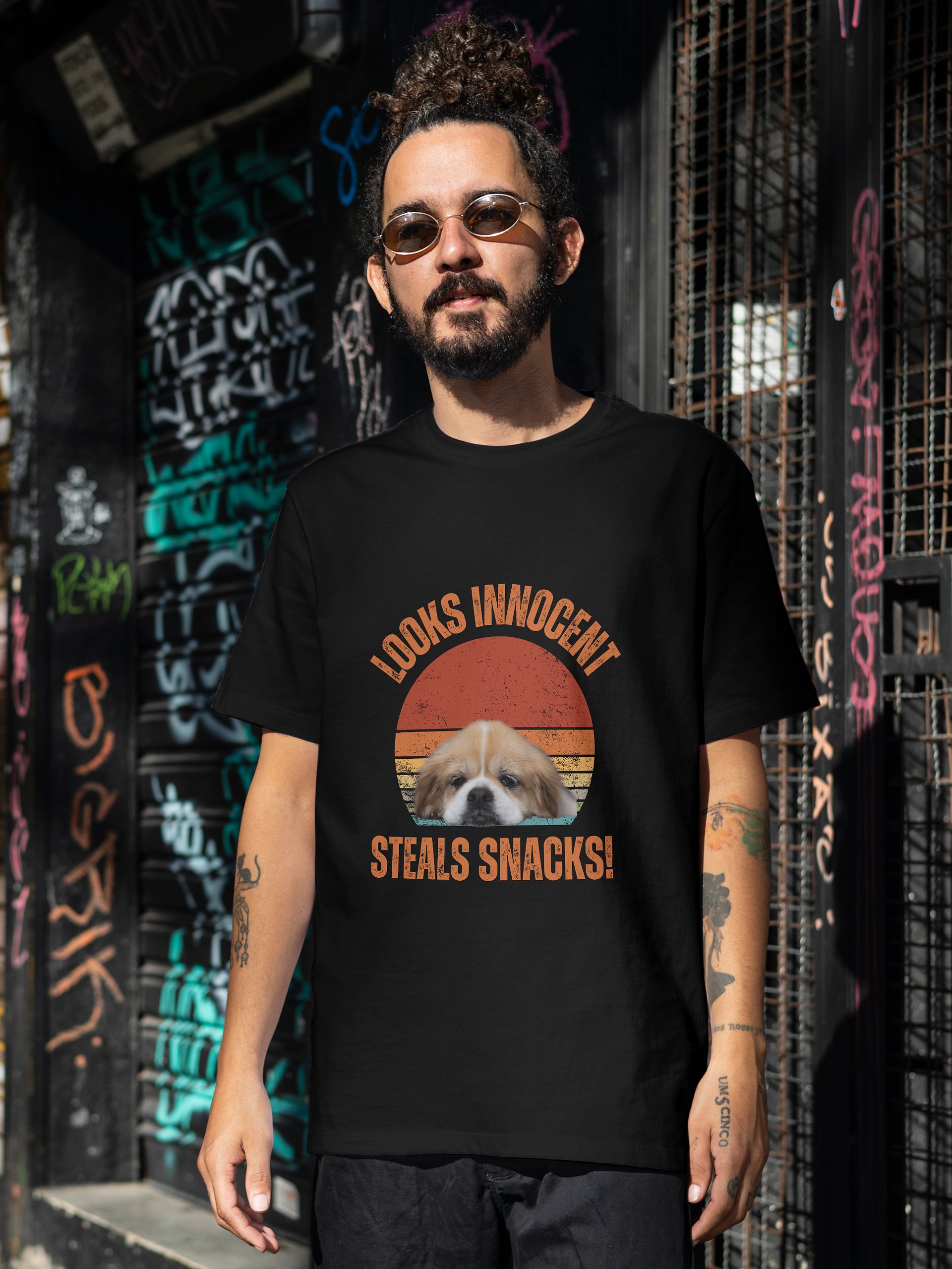 Innocent Tibetan Spaniel T-Shirt product image (4)