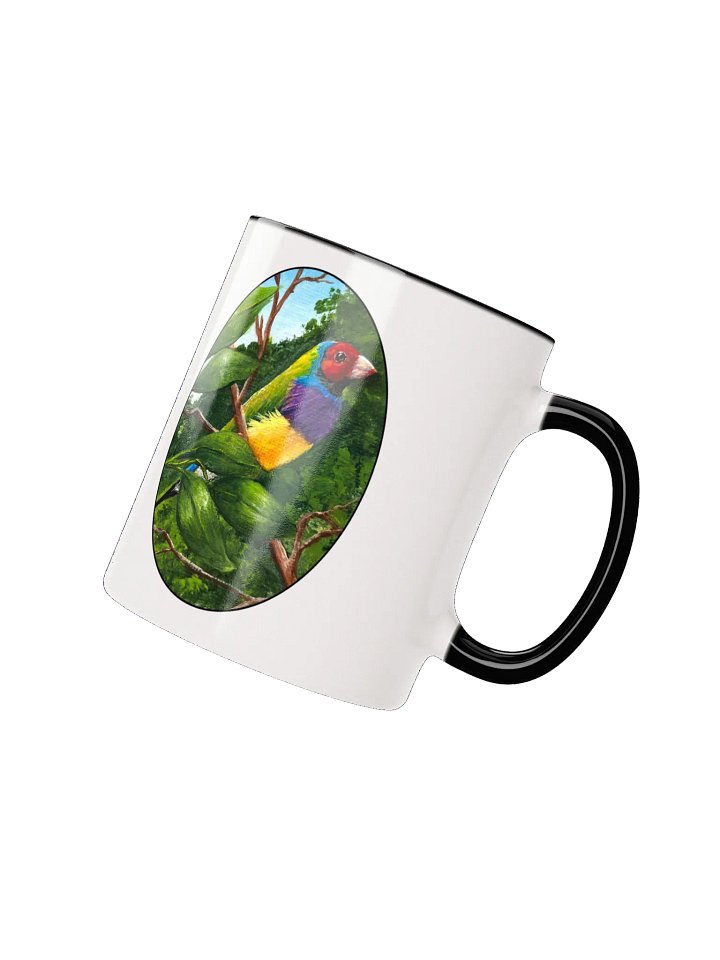 Vibrant Gouldian Finch Ceramic Mug product image (10)