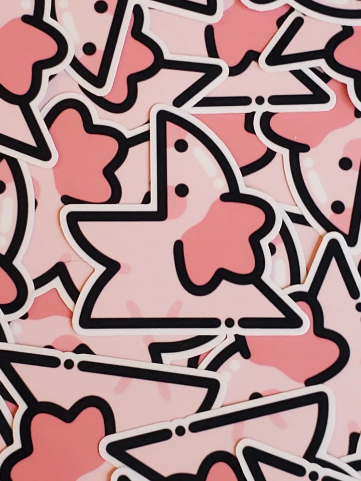 Axolotl Derp Sticker product image (2)