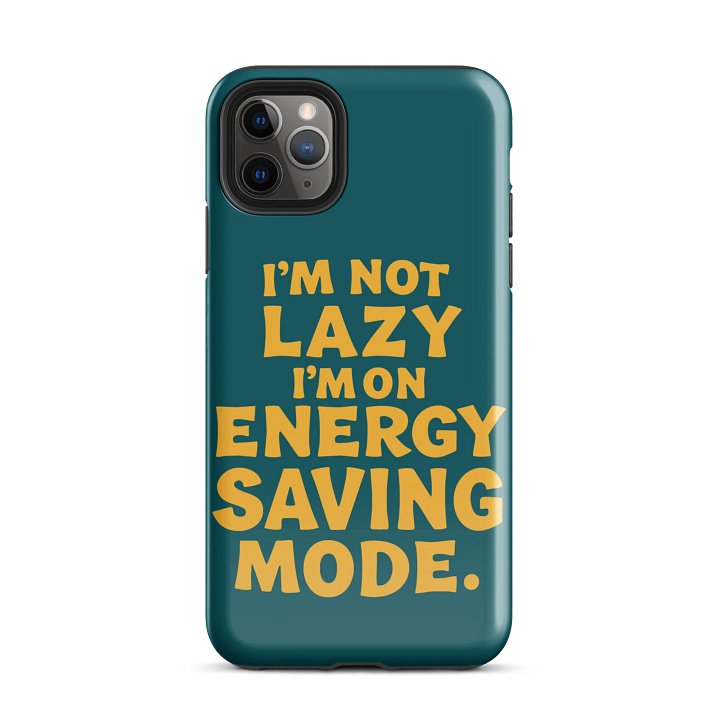 Energy Saving Mode iPhone® Tough Case product image (26)