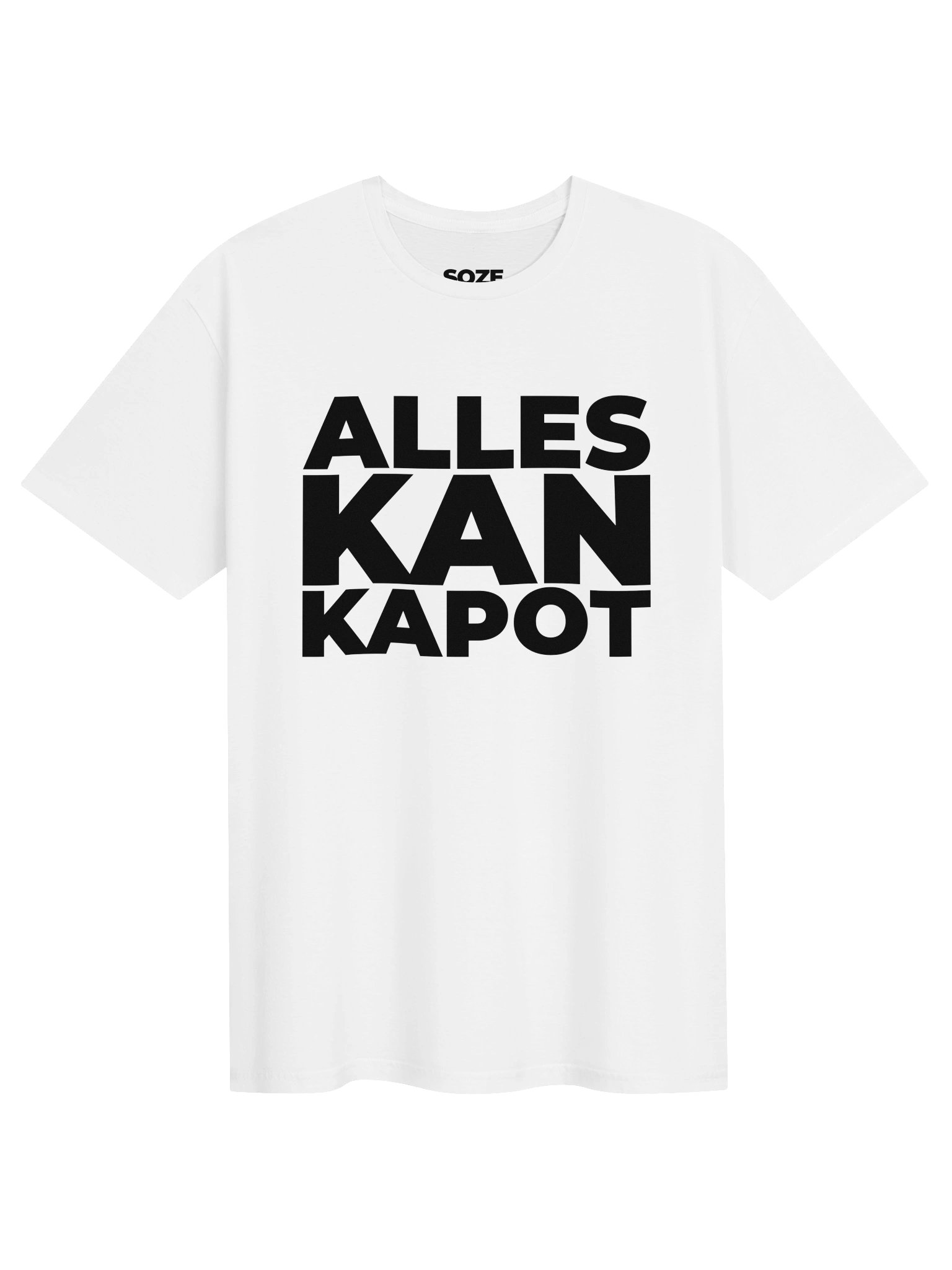 Alles kan kapot T-Shirt – Wit product image (1)