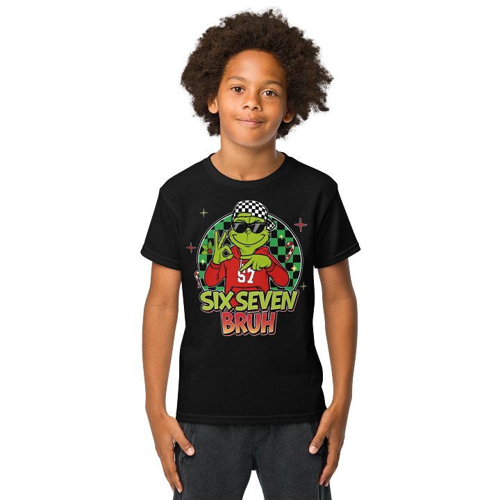 Grinch 67 Bruh Youth T-Shirt product image (1)