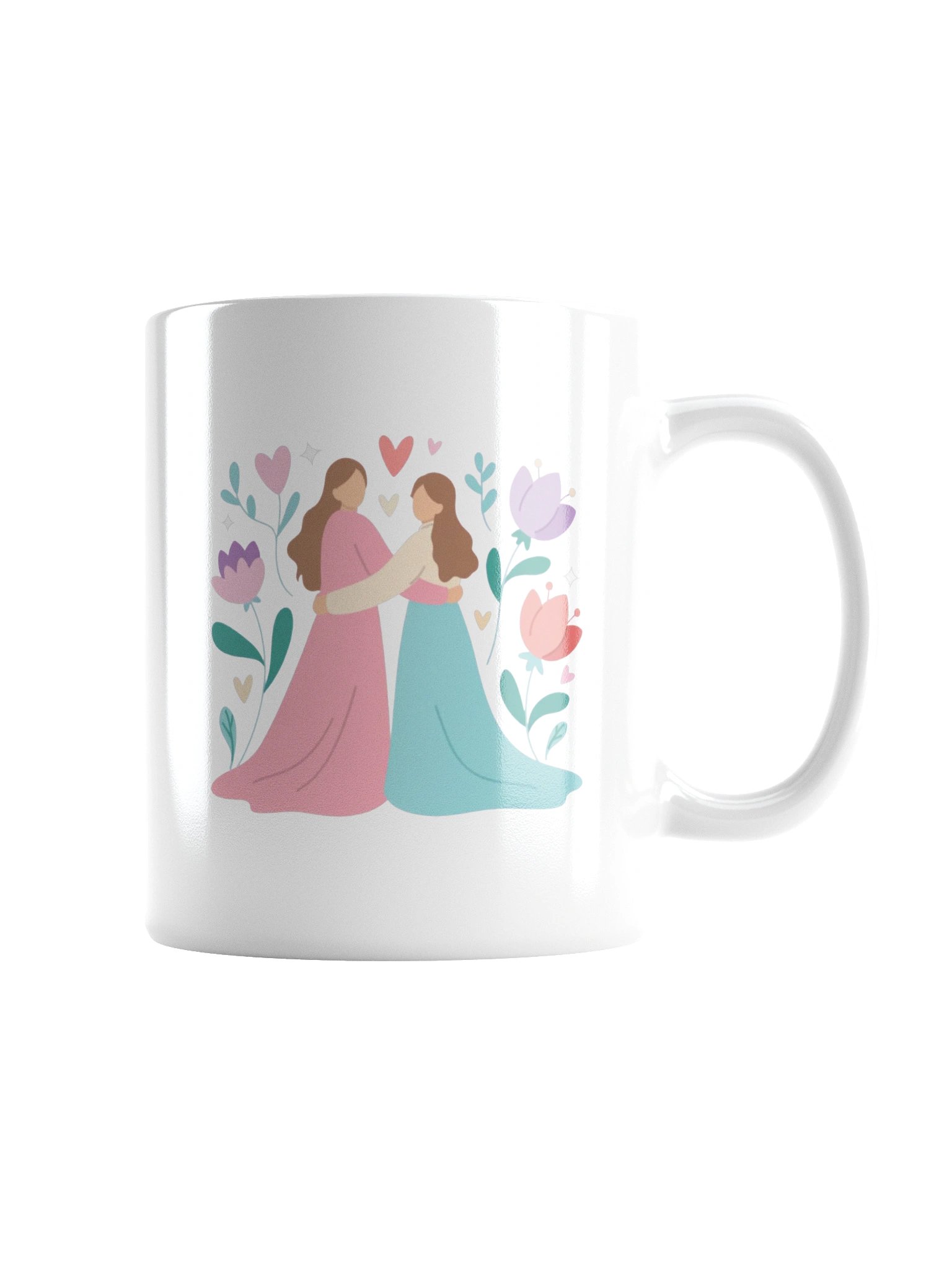 Cute Sisters Together Coffee Mug product image (3)