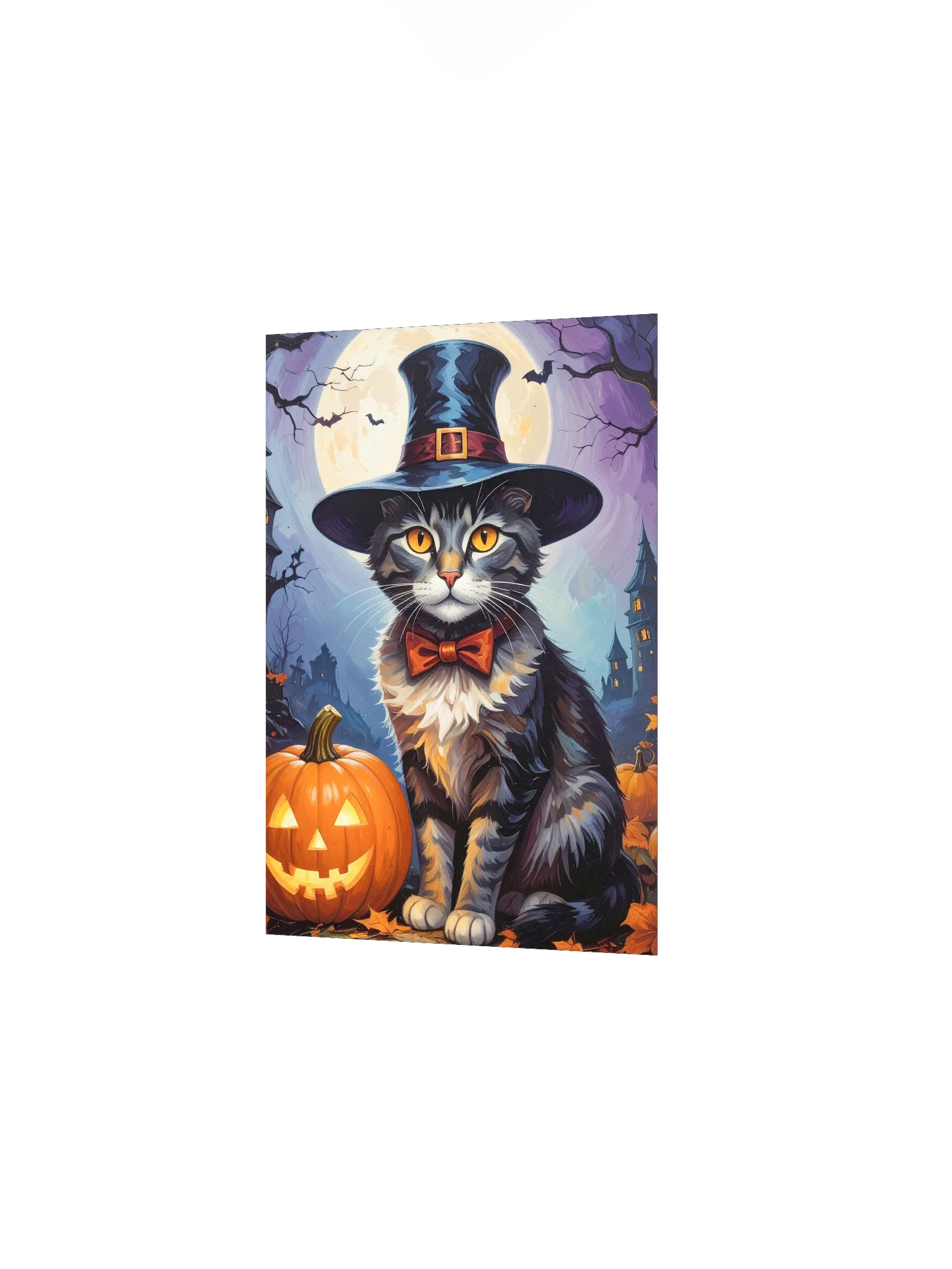 Halloween Cat with Pumpkin product image (11)