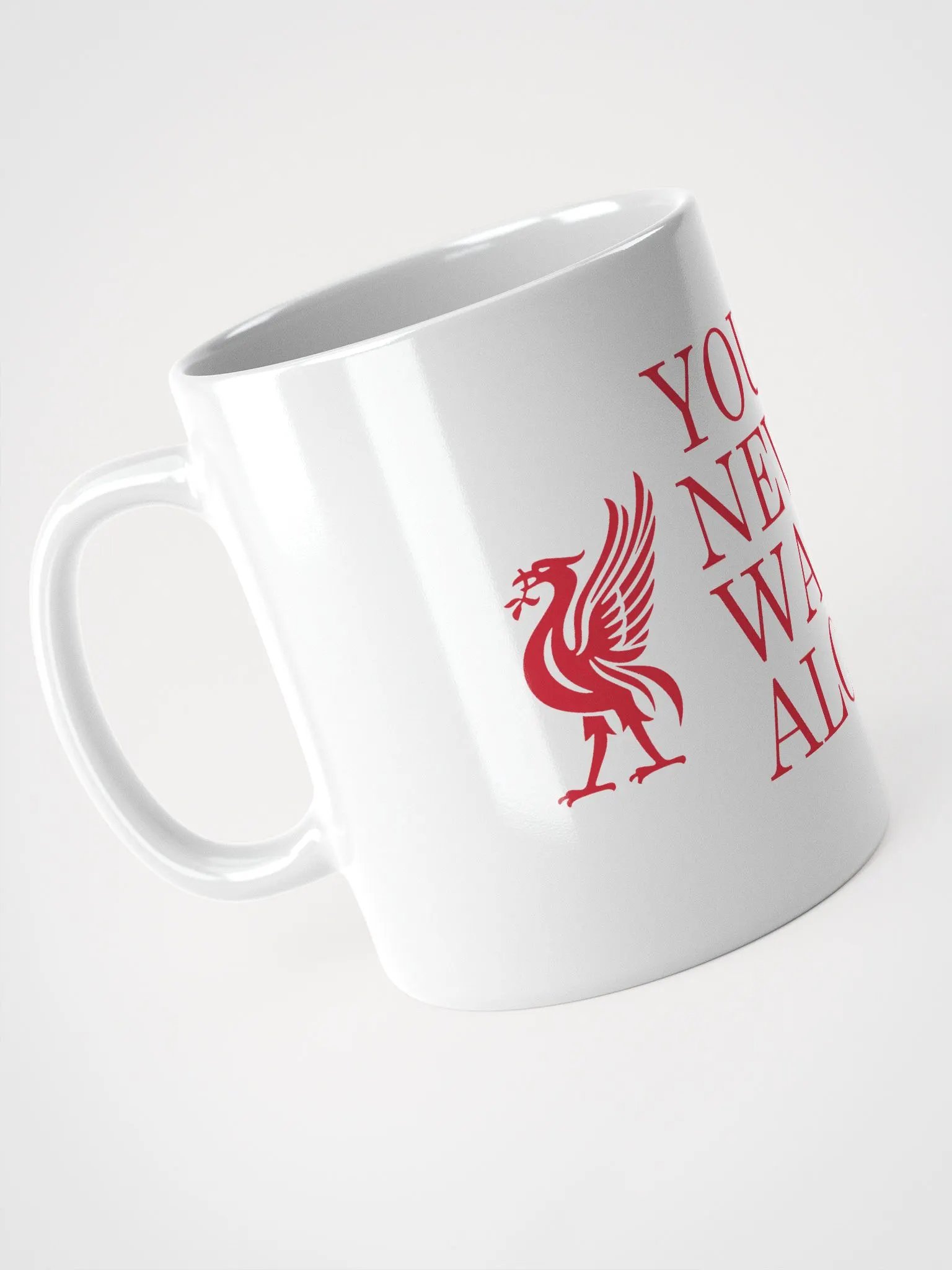 Liverpool FC - You'll Never Walk Alone - White Glossy Mug product image (4)