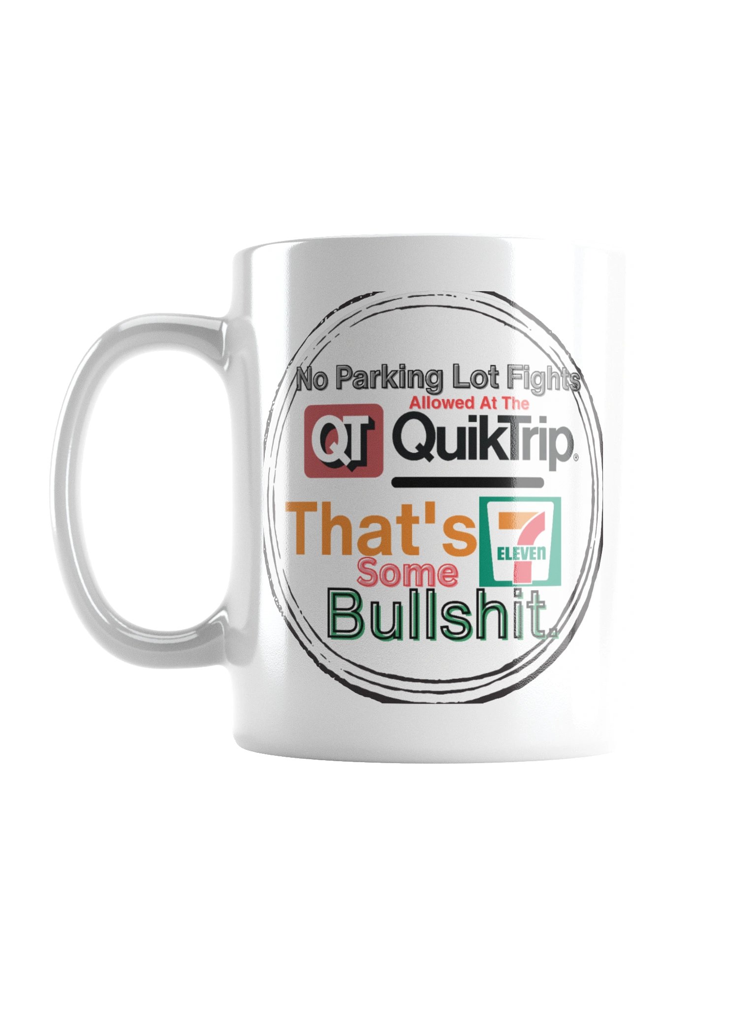 No Parking Lot Fights at The Gas Station Mug product image (1)